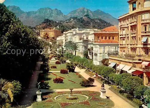 AK / Ansichtskarte Menton_Alpes_Maritimes Le jardin Bioves Menton_Alpes_Maritimes