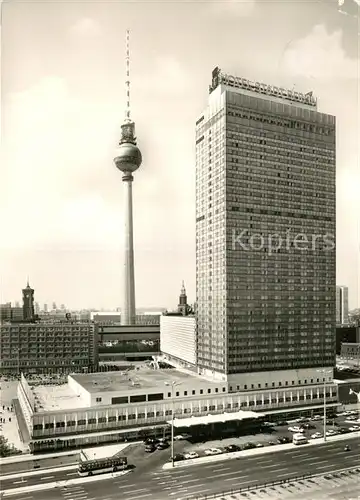 AK / Ansichtskarte Berlin Interhotel City of Berlin Berlin