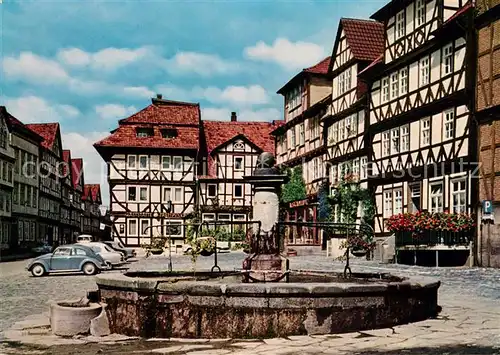 AK / Ansichtskarte Bad_Sooden Allendorf Marktplatz Brunnen Bad_Sooden Allendorf