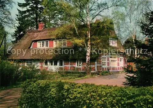 AK / Ansichtskarte Worpswede Haus im Schluh Pension Worpswede