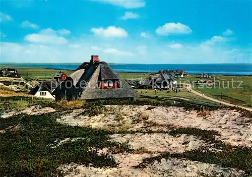 AK / Ansichtskarte Insel_Sylt Ferienhaeuser im Watt Insel_Sylt