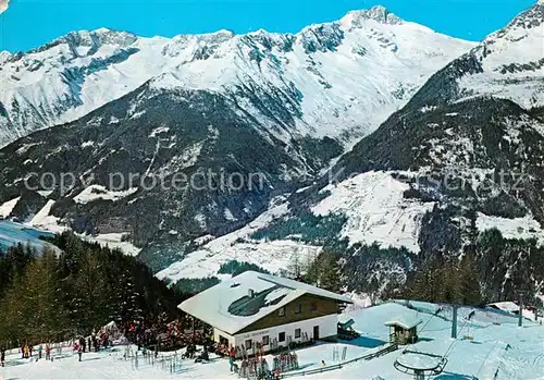 AK / Ansichtskarte Steinhaus_Ahrntal Berghotel Klaus See Skigebiet Steinhaus Ahrntal