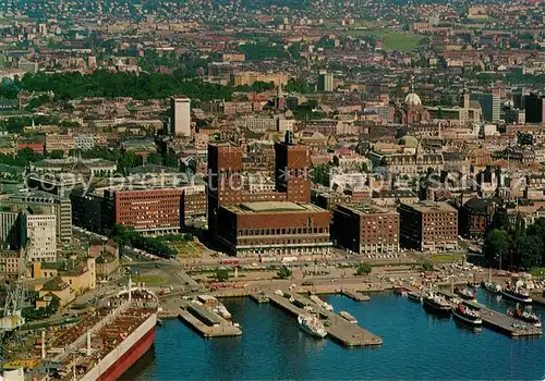 AK / Ansichtskarte Oslo_Norwegen Radhuset Oslo Norwegen