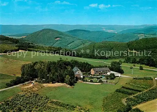 AK / Ansichtskarte Oesterberge Fliegeraufnahme Pension Haus Bergeshoeh Oesterberge