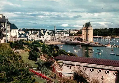AK / Ansichtskarte Saint Servan_Ille et Vilaine Panorama de la ville la tour Solidor Saint Servan