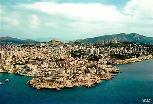 AK / Ansichtskarte Marseille_Bouches du Rhone Fliegeraufnahme Marseille