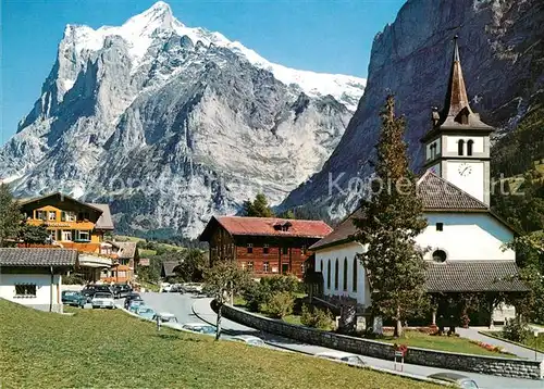 AK / Ansichtskarte Grindelwald Wetterhorn Grindelwald