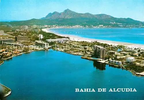 AK / Ansichtskarte Bahia_de_Alcudia Fliegeraufnahme Bahia_de_Alcudia