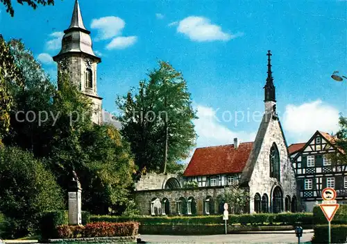 AK / Ansichtskarte Herrenalb_Bad Evangelische Stadtkirche Klosterruine Herrenalb_Bad
