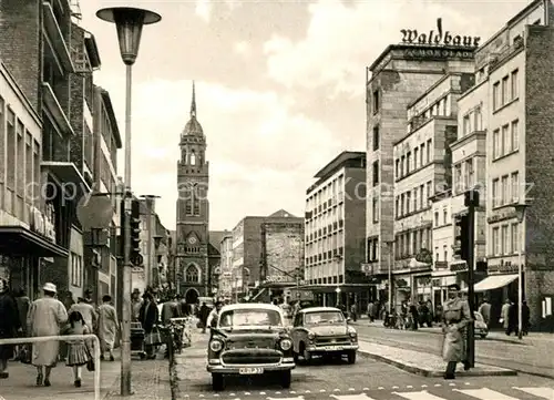 AK / Ansichtskarte Krefeld Rheinstrasse Dionysoskirche Krefeld