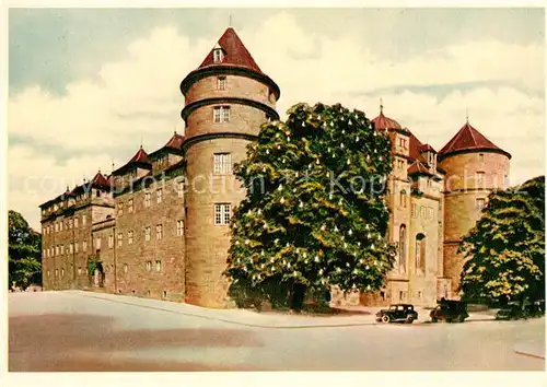 AK / Ansichtskarte Stuttgart Altes Schloss Stuttgart