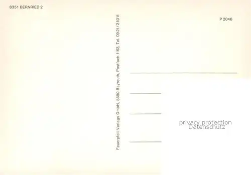 AK / Ansichtskarte Bernried_Niederbayern Panorama Kirche Bernried Niederbayern