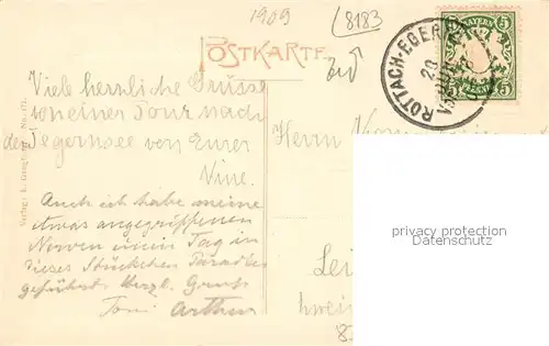 AK / Ansichtskarte Rottach Egern Bauer in der Au Bauernhaus Bayerisches Hochland Rottach Egern