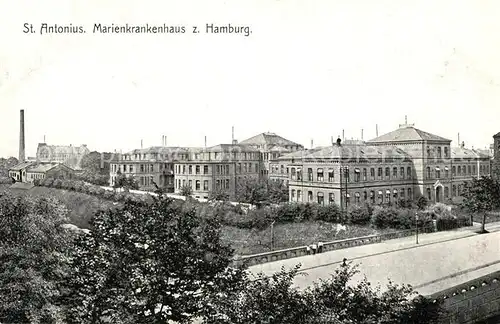 AK / Ansichtskarte Hamburg St Antonius Marienkrankenhaus Hamburg