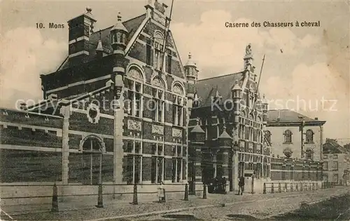 AK / Ansichtskarte Mons_Hainaut Caserne des Chasseurs a cheval Mons Hainaut