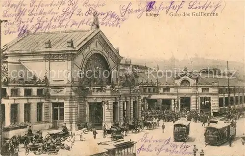 AK / Ansichtskarte Liege_Luettich Gare des Guillemins Liege Luettich