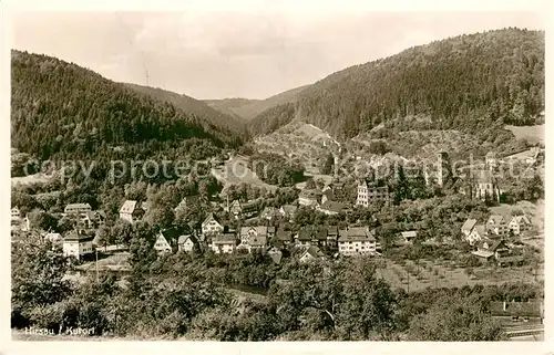 AK / Ansichtskarte Hirsau Panorama Kurort Schwarzwald Hirsau