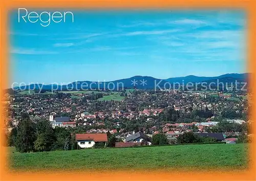 AK / Ansichtskarte Regen Panorama Regen