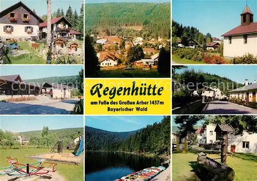 AK / Ansichtskarte Regenhuette_Bayerisch_Eisenstein Panorama Regenhuette_Bayerisch