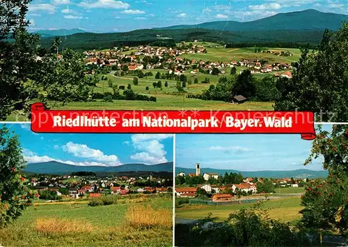 AK / Ansichtskarte Riedlhuette Panoramen Riedlhuette
