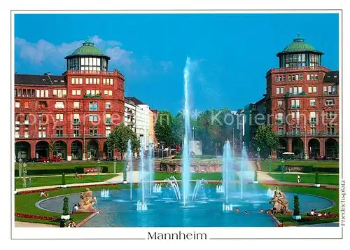 AK / Ansichtskarte Mannheim Friedrichsplatz Mannheim