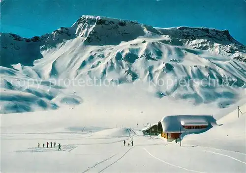 AK / Ansichtskarte Adelboden Berghotel Engstligenalp Winter Adelboden