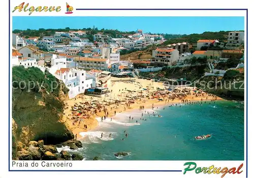 AK / Ansichtskarte Praia_do_Carvoeiro Fliegeraufnahme Strand Praia_do_Carvoeiro