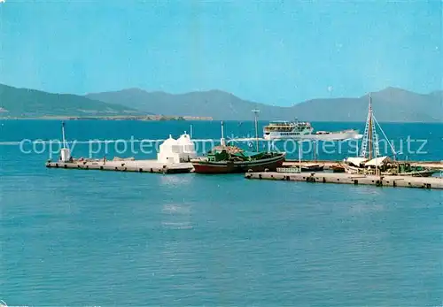 AK / Ansichtskarte Aegina Hafen Aegina