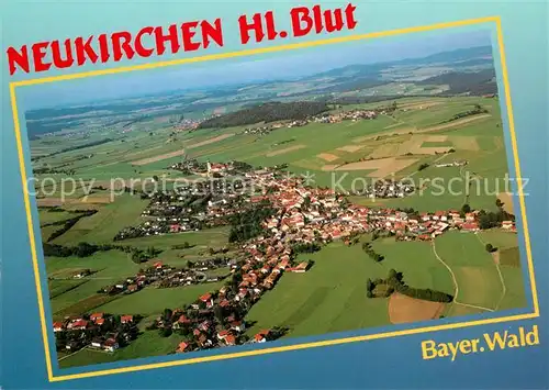 AK / Ansichtskarte Neukirchen_Heilig_Blut Fliegeraufnahme Neukirchen_Heilig_Blut