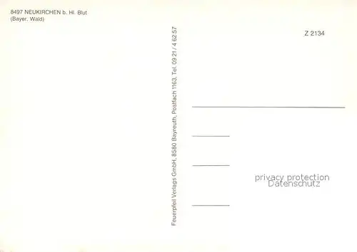 AK / Ansichtskarte Neukirchen_Heilig_Blut Panorama Neukirchen_Heilig_Blut