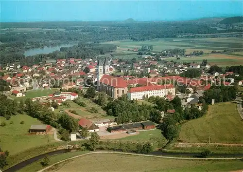 AK / Ansichtskarte Niederalteich_Donau Benediktinerabtei Niederalteich Donau
