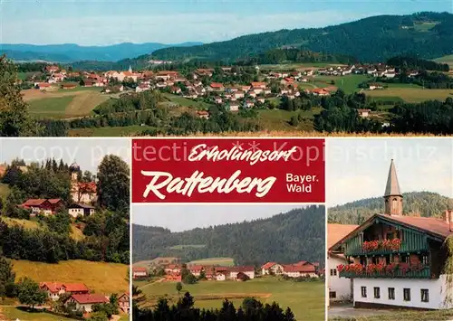 AK / Ansichtskarte Rattenberg_Niederbayern Panorama  Rattenberg Niederbayern