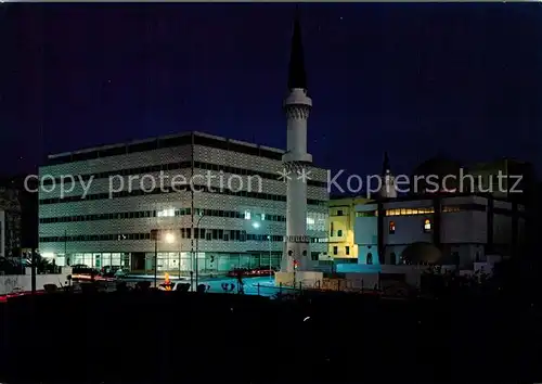 AK / Ansichtskarte Tripoli_Libyen Sidi Belman Mosque Nachtaufnahme Tripoli Libyen