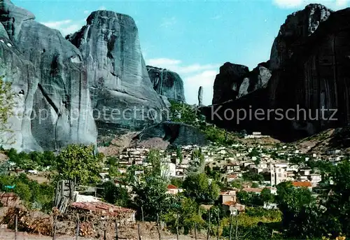 AK / Ansichtskarte Meteora Panorama Felsen Kastraki Meteora