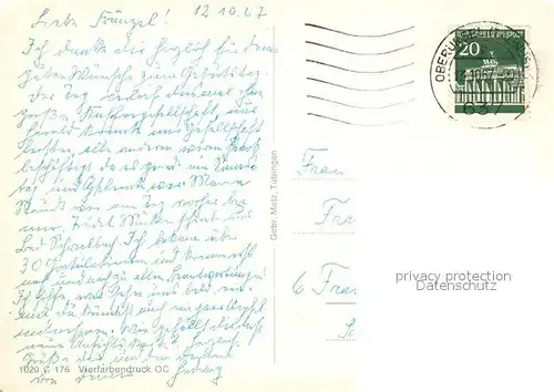 AK / Ansichtskarte Oberursel_Taunus Kirche Marktplatz Fachwerkhaeuser Stadttor Oberursel Taunus