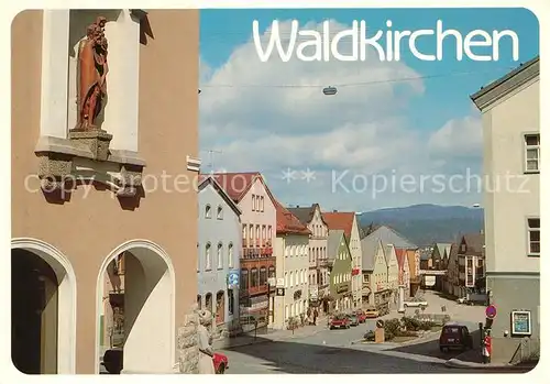 AK / Ansichtskarte Waldkirchen_Niederbayern Stadtansichten Waldkirchen Niederbayern