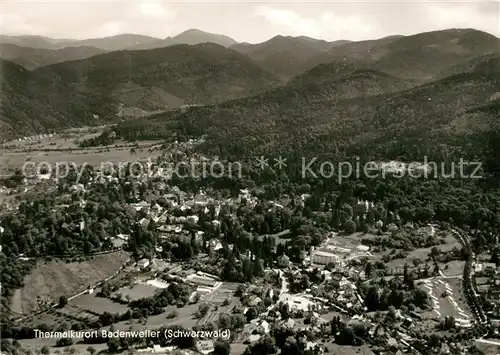 AK / Ansichtskarte Badenweiler Fliegeraufnahme Badenweiler