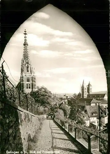 AK / Ansichtskarte Esslingen_Neckar Frauenkirche Esslingen Neckar