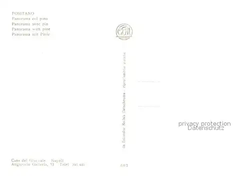 AK / Ansichtskarte Positano Panorama Pino Positano
