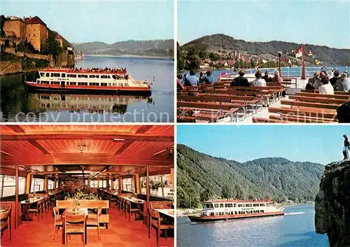 AK / Ansichtskarte Passau Donau Schifffahrtsgesellschaft Wurm und Koeck Passau
