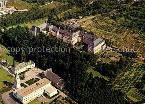 AK / Ansichtskarte Vallendar Fliegeraufnahme Theologie Hochschule Pallotiner Haus Wasserburg Vallendar