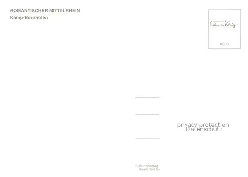 AK / Ansichtskarte Kamp Bornhofen Kirche Fliegeraufnahme Kamp Bornhofen