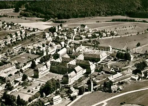 AK / Ansichtskarte Eltville_Rhein Fliegeraufnahmef Kloster Erbach Eltville_Rhein