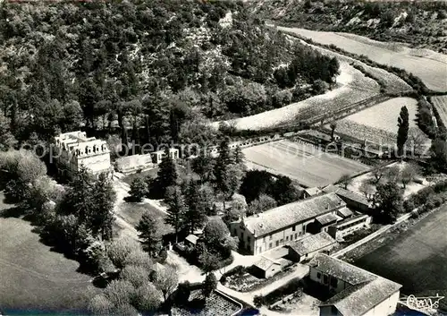 AK / Ansichtskarte Greoux les Bains Fliegeraufnahme Chateau de Laval Greoux les Bains