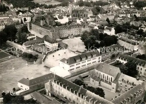 AK / Ansichtskarte Ploermel Fliegeraufnahme Petit Seminaire et du College Lamennais Ploermel