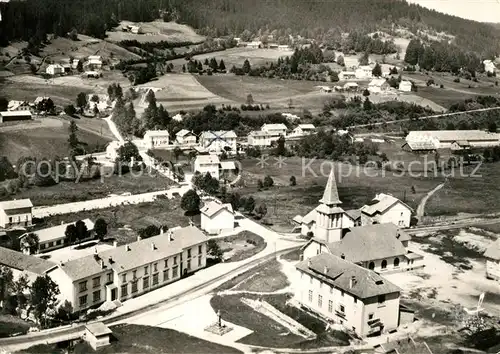 AK / Ansichtskarte Xonrupt Longemer Fliegeraufnahme Zentrum Xonrupt Longemer