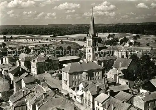 AK / Ansichtskarte Fontaine les Luxeuil Fliegeraufnahme Zentrum Fontaine les Luxeuil