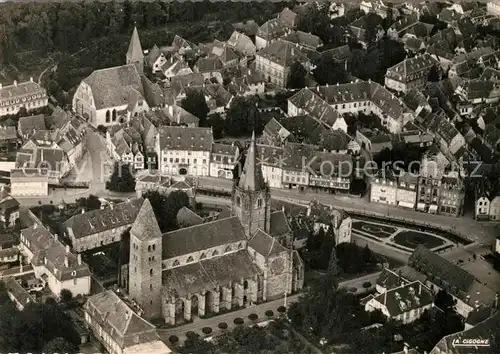 AK / Ansichtskarte Wissembourg Fliegeraufnahme Wissembourg