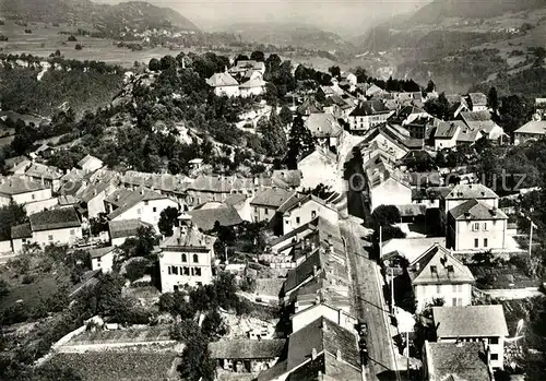 AK / Ansichtskarte Chatillon en Michaille Fliegeraufnahme Vue ensemble Centre Ville Chatillon en Michaille