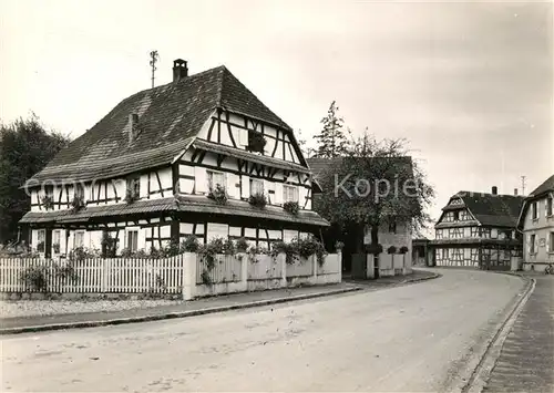 AK / Ansichtskarte Sessenheim Maison Alsacienne Sessenheim